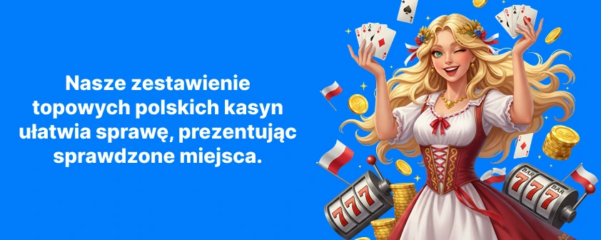 Nasze zestawienie topowych polskich kasyn