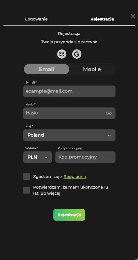 BetUnlim_casino_rejestracja