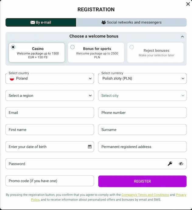 Spinbetter_casino_rejestracja