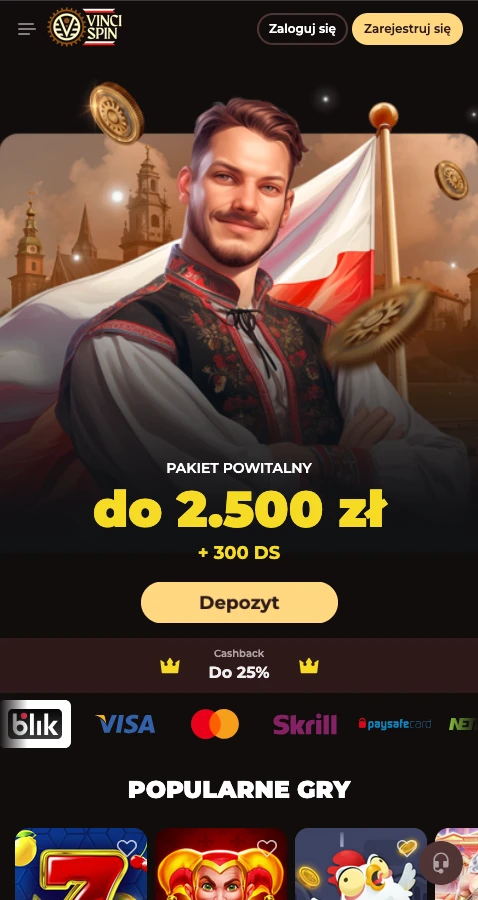 Vincispin_casino_strona_glowna