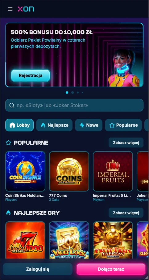 XonBet_casino_gry_slotowe