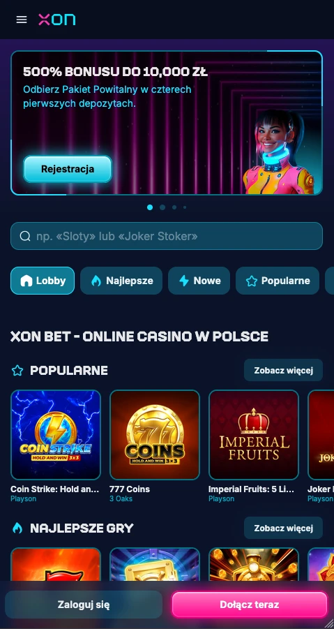 XonBet_casino_strona_glowna